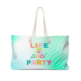 Life of the Pool Party Summer Tote Bag