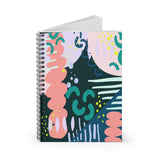 Bold Abstract Shapes Notebook - Ruled Line