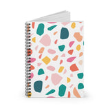 Colorful Terrazzo Notebook - Ruled Line