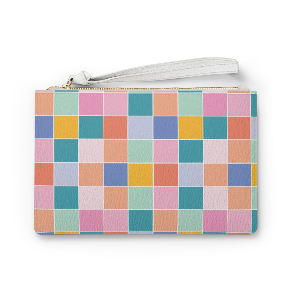 Pastel clutch bag Clearance