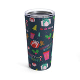 Christmas Cheer Stainless Steel Tumbler