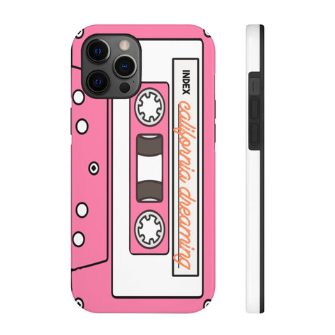 California Dreaming Cassette Tape Mix Phone Case