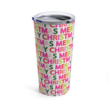 Merry Christmas Stainless Steel Tumbler