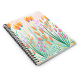 Wildflower Notebook - Ruled Line