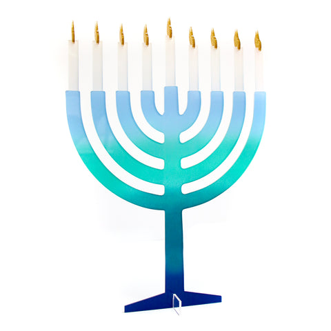 Acrylic Menorah Hanukkah Decoration