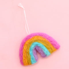 Felt Rainbow Ornament