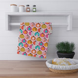 80's Pumpkins Halloween Tea Towel