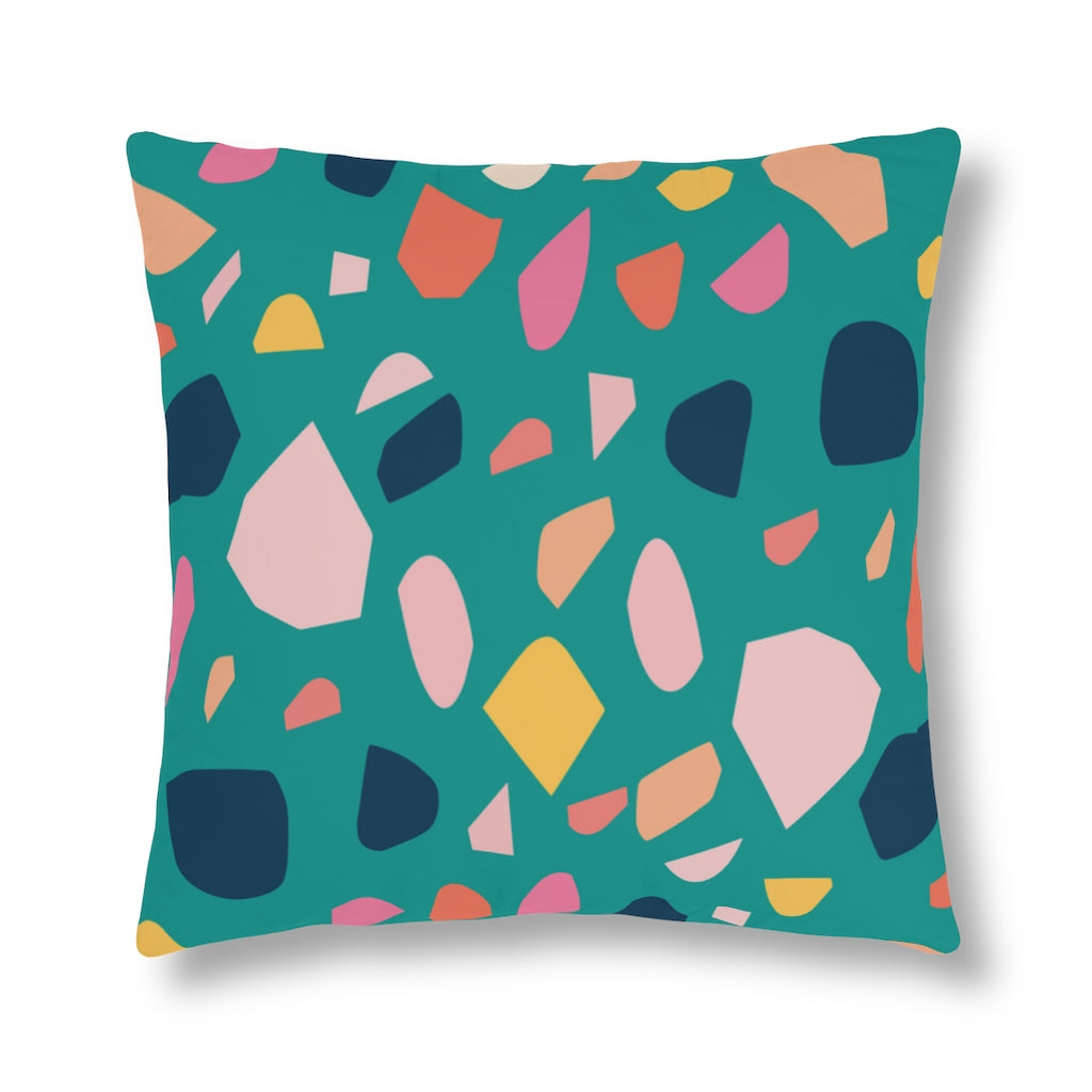 Orange and teal outdoor pillows hotsell