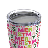 Merry Christmas Stainless Steel Tumbler