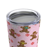 Gingerbread Man Stainless Steel Tumbler