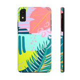 80's Tropical Palm Leaf Phone Case