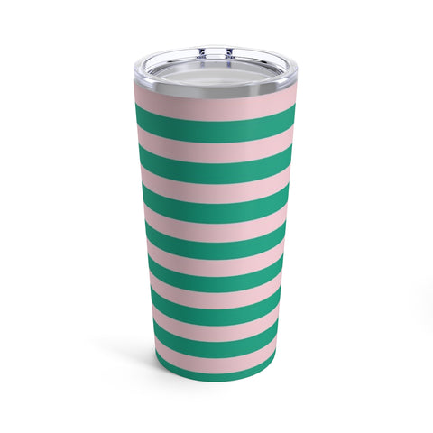 Emerald and Pink Stainless Steel Tumbler