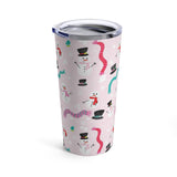 Snowmen Stainless Steel Tumbler