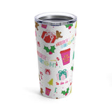 Christmas Cheer Stainless Steel 20oz Tumbler