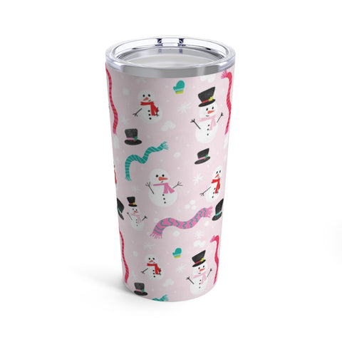 Snowmen Stainless Steel Tumbler