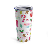 Christmas Cheer Stainless Steel 20oz Tumbler