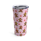 Gingerbread Man Stainless Steel Tumbler