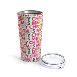 Merry Christmas Stainless Steel Tumbler