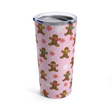 Gingerbread Man Stainless Steel Tumbler