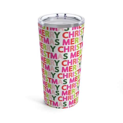 Merry Christmas Stainless Steel Tumbler