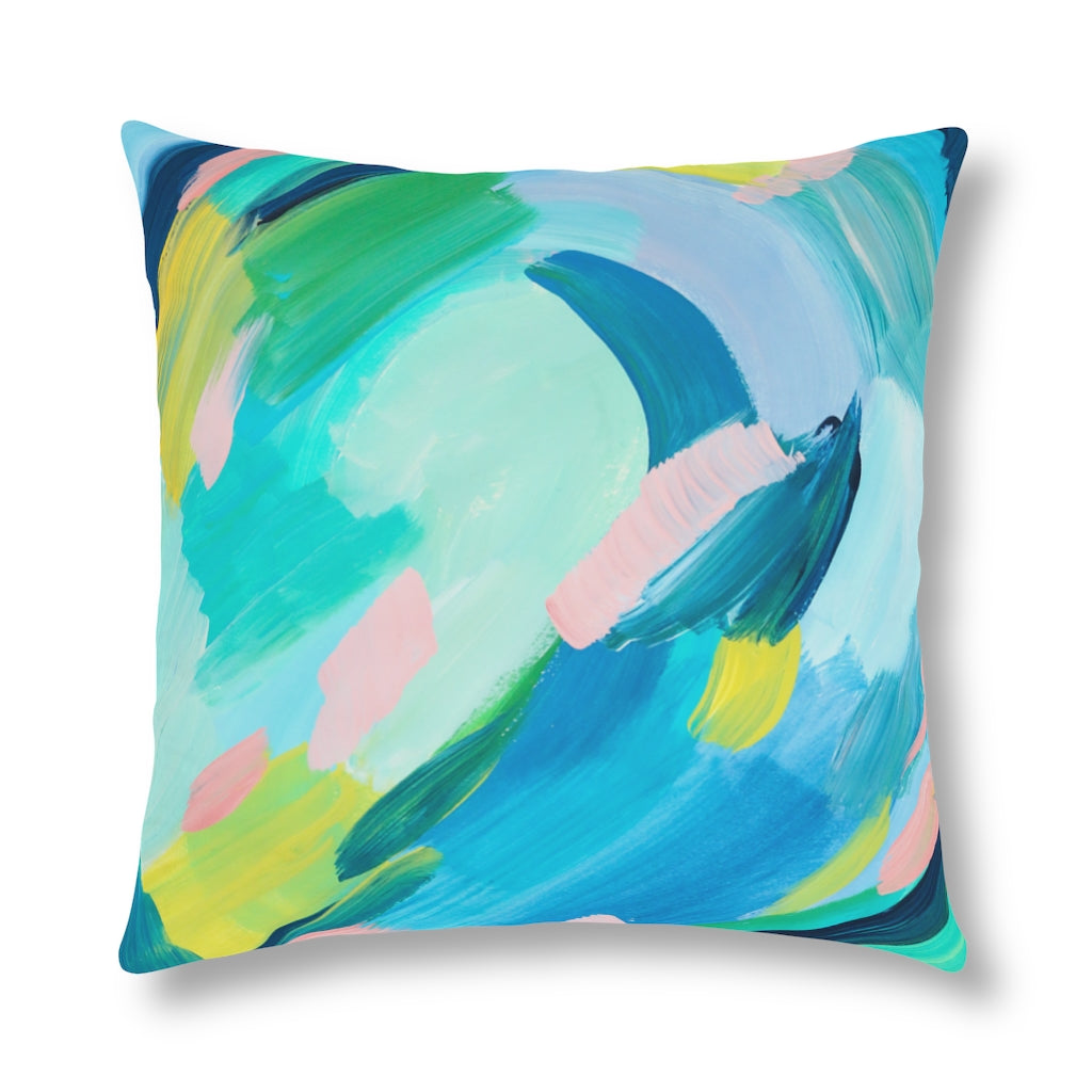 Outdoor pillows fashion blue