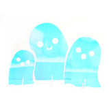 Iridescent Acrylic Ghost Decorations