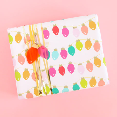 Lightbulb Wrapping Paper